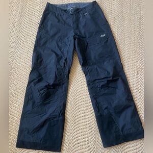 Outdoor Research Black Ski/Snowboard Pants w/ RECCO technology.